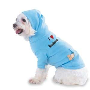  I Love/Heart Bookkeepers Hooded (Hoody) T Shirt with 