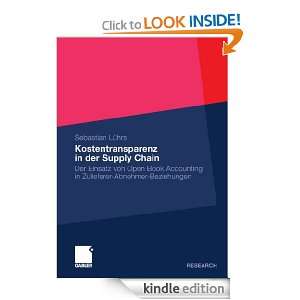   Book Accounting in Zulieferer Abnehmer Beziehungen (German Edition