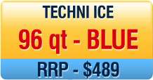 NEW ICE CHEST TECHNI ICE REEL COOLER SWAG & TENT FRIDGE  