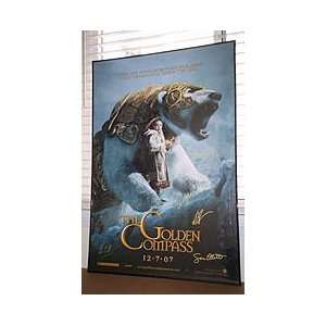  Signed THE GOLDEN COMPASS Movie Poster 
