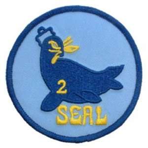  U.S. Navy SEAL Team 2 Patch Blue & Yellow 3 Patio, Lawn 