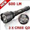 CREE Q3 Birne Taschenlampe Wasserdichte 600 Lume