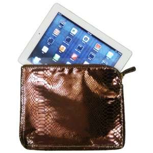  Gogo Voyage Leather iPad Case   Gold: Computers 