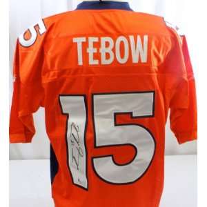   Tebow Broncos Jersey   Tebow Holo   Autographed NFL Jerseys Sports