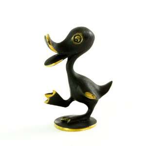 Walter Bosse Brass Duck Figurine 