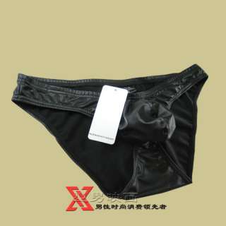 Mensartificial leather bikini N2N072 99Black S, M,L  