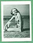 Marilyn Monroe 1950s on Beach Black & White Postcard  