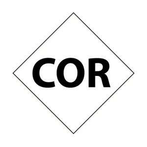  DCL143   NFPA Label Symbol, Cor , 3 (5 per Pack), Pressure 