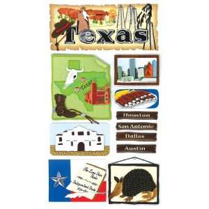  Jolees Boutique Texas Stickers Arts, Crafts & Sewing