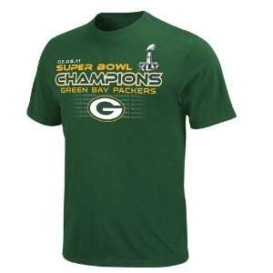   Bowl XLV Champions Championship Way Schedule T Shirt Sports