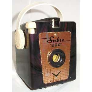  Vintage Sabre 620 Bakelite Box Camera 