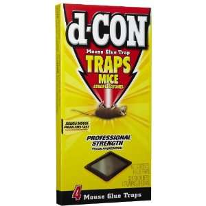  d CON Mouse Glue Traps 4 ct: Health & Personal Care
