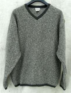 Mens Coldwater Creek Wool Bld TALL XL Olive Sweater  