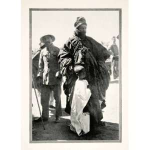   Tuareg Chief Leader Tamanrasset History   Original Halftone Print