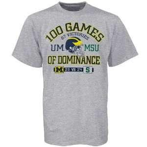   Michigan State Spartans Ash Bragging Rights T shirt