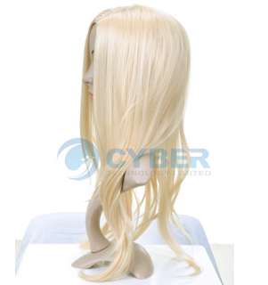 NEW Stylish Long Wavy Blonde Cosplay Wig/Wigs Golden  
