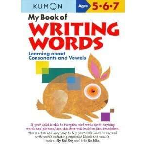  My Book of Writing Words Consonants and Vowels Toys 