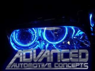 98 05 BMW E46 Headlight BLUE HALO m3 3 Angel/Demon Eyes  