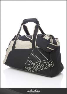 BN Adidas Small Dulffle Gym Travel Bag Black/Khaki  