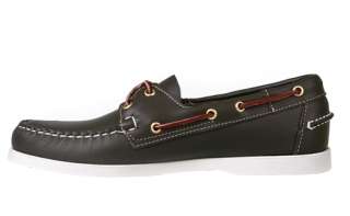 Sebago Mens Boat Shoes B72786 Docksides Moss Green Leather  