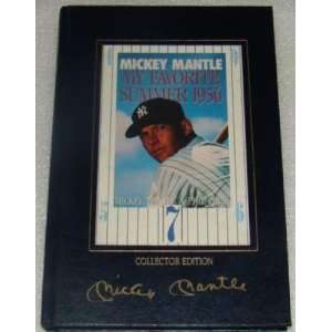  Mickey Mantle SIGNED My Favorite Summer Book FULL JSA 