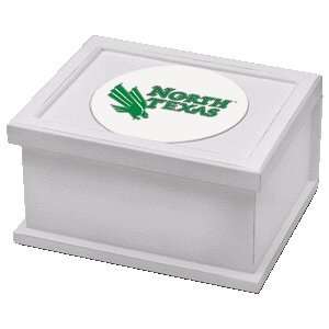 North Texas Mean Green Beverage Coaster with Boxes, Set of 10:  