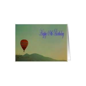  Happy 69th Birthday, Hot Air Balloon Card Toys & Games