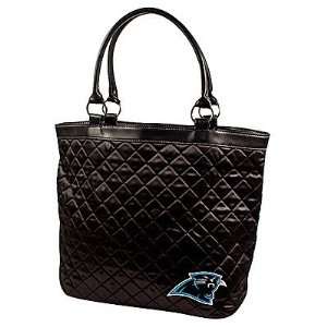  Carolina Panthers Quilted Tote, Black