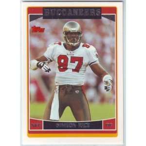   2006 Topps Football Tampa Bay Buccaneers Team Set: Sports & Outdoors