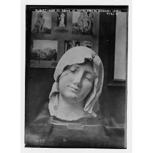      Head of Virgin in Notre Dame de Brebieres Church