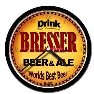  BRESSER beer and ale cerveza wall clock: Everything Else