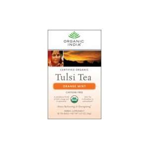  Organic India Tulsi Tea Organic Orange Mint 18 Ct: Health 