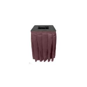   35 Gal Sq Can Topper W/Brgy Skirt   1BCTV20SET: Office Products