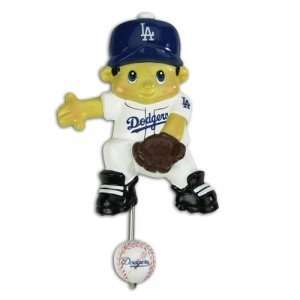   Los Angeles Dodgers MLB Mascot Wall Hook (7): Sports & Outdoors