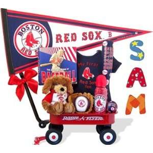  Personalized Boston Red Sox Baseball Radio Flyer Baby 