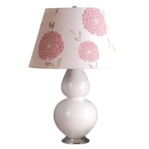  Laura Ashley BTP403 Mavis Ceramic Table Lamp wtih Pink 