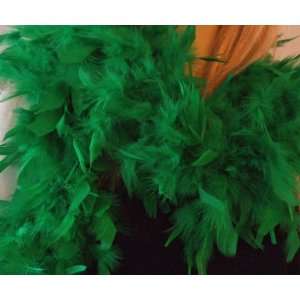 Feather Boa Green Mardi Gras Masquerade Halloween Costume Fashion 