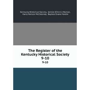   McChesney, Bayless Evans Hardin Kentucky Historical Society Books