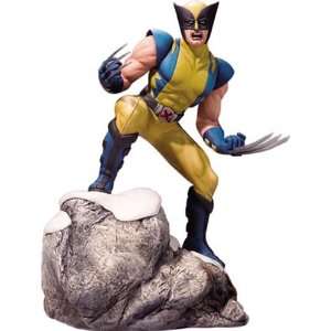  Marvel Diecast Wolverine Mini Scale Statue Toys & Games