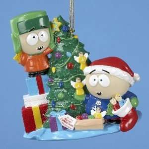  South Park: 3.5 Kyle and Cartman Decorating Tree Ornament 