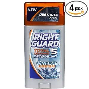   Defense 5 Mineral Fresh, 3 Oz (Pack of 4)