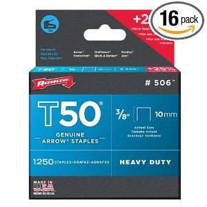   FASTENER CO. 3/8 Hammer Tacker T50 and T55 Staples Sold in packs of 4