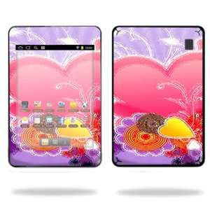   for Velocity Micro Cruz T408 Tablet Skins Beaming Heart: Electronics