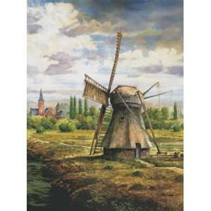  Francis Mastrangelo Brouwers Windmill 13x17 Poster: Home 