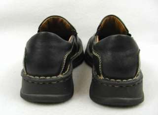 BORN Black Loafers Shoes 7.5 Womens W3934 Slip On  