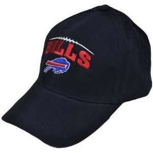   Curved Bill Navy Blue Red Velcro Cotton Hat Cap