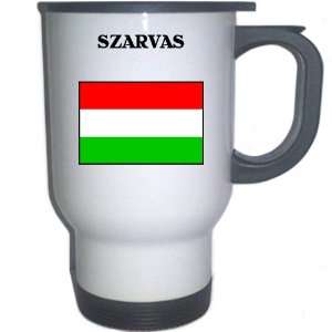  Hungary   SZARVAS White Stainless Steel Mug: Everything 