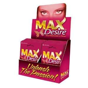 Bundle Max Desire 24Pc Display and 2 pack of Pink Silicone Lubricant 3 