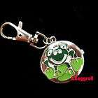 Free Shipping ROUND FROG Key Ring Pocket Watch US