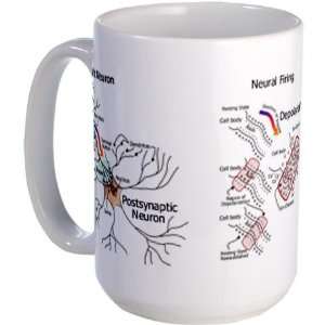  The Neural Synapse Cupsthermosreviewcomplete Large Mug by 
